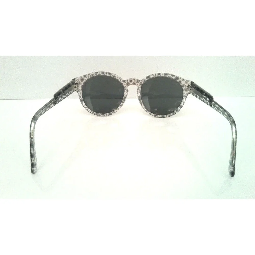 Stella McCartney SM 4028/87 Vintage Inspired Round Sunglasses Clear Patterned